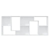 Stella Homewares Book Cabinet White 67x24x161 cm Engineered Wood
