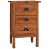 Stella Homewares Bedside Cabinet 40x35x60 cm Solid Teak Wood