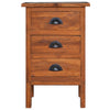 Stella Homewares Bedside Cabinet 40x35x60 cm Solid Teak Wood