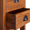 Stella Homewares Bedside Cabinet 40x35x60 cm Solid Teak Wood