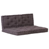 Stella Homewares Pallet Floor Cushions 2 pcs Cotton Anthracite