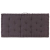 Stella Homewares Pallet Floor Cushions 2 pcs Cotton Anthracite