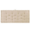 Stella Homewares Pallet Floor Cushions 2 pcs Cotton Beige