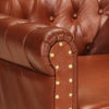 Stella Homewares Armchair Brown Real Goat Leather