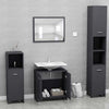 Stella Homewares Bathroom Furniture Set Grey Engineered Wood