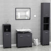 Stella Homewares Bathroom Furniture Set Grey Engineered Wood
