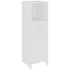 Stella Homewares Bathroom Cabinet White 30x30x95 cm Engineered Wood