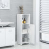 Stella Homewares Bathroom Cabinet White 30x30x95 cm Engineered Wood