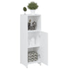 Stella Homewares Bathroom Cabinet White 30x30x95 cm Engineered Wood