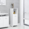 Stella Homewares Bathroom Cabinet White 30x30x95 cm Engineered Wood