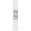 Stella Homewares Bathroom Cabinet White 30x30x183.5 cm Engineered Wood