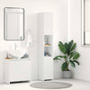 Stella Homewares Bathroom Cabinet White 30x30x183.5 cm Engineered Wood