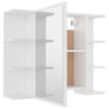 Stella Homewares Bathroom Mirror Cabinet White 80x20.5x64 cm Engineered Wood