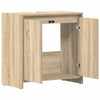 Stella Homewares Bathroom Cabinet Sonoma Oak 60x33x61 cm Engineered Wood