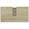 Stella Homewares Bathroom Cabinet Sonoma Oak 60x33x61 cm Engineered Wood
