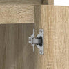 Stella Homewares Bathroom Cabinet Sonoma Oak 60x33x61 cm Engineered Wood