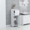 Stella Homewares Bathroom Cabinet White 30x30x95 cm Engineered Wood