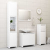 Stella Homewares Bathroom Cabinet White 30x30x95 cm Engineered Wood