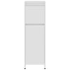 Stella Homewares Bathroom Cabinet White 30x30x95 cm Engineered Wood