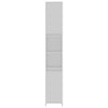 Stella Homewares Bathroom Cabinet White 30x30x183.5 cm Engineered Wood