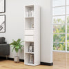 Stella Homewares Book Cabinet White 36x30x171 cm Engineered Wood