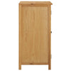 Stella Homewares Wardrobe 76x52x105 cm Solid Oak Wood
