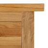 Stella Homewares Wardrobe 76x52x105 cm Solid Oak Wood