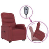 Stella Homewares Stand up Chair Wine Red Faux Leather