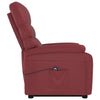 Stella Homewares Stand up Chair Wine Red Faux Leather