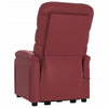Stella Homewares Stand up Chair Wine Red Faux Leather