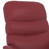 Stella Homewares Stand up Chair Wine Red Faux Leather