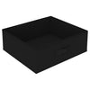 Stella Homewares Storage Rack with 4 Fabric Baskets Steel Black