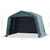 Stella Homewares Removable Livestock Tent PVC 550 g/m² 3.3x3.2 m Dark Green