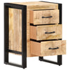Stella Homewares Bedside Cabinet 40x35x55 cm Solid Mango Wood