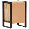 Stella Homewares Bedside Cabinet 40x35x55 cm Solid Mango Wood
