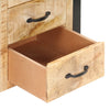 Stella Homewares Bedside Cabinet 40x35x55 cm Solid Mango Wood