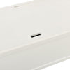 Stella Homewares Storage Bench 126 cm White Solid Fir Wood