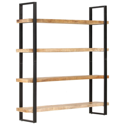 Stella Homewares 4-Tier Bookcase 160x40x180 cm Rough Mango Wood