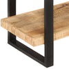 Stella Homewares 4-Tier Bookcase 160x40x180 cm Rough Mango Wood