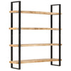 Stella Homewares 4-Tier Bookcase 160x40x180 cm Rough Mango Wood