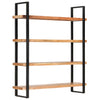 Stella Homewares 4-Tier Bookcase 160x40x180 cm Solid Acacia Wood