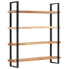 Stella Homewares 4-Tier Bookcase 160x40x180 cm Solid Acacia Wood