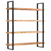 Stella Homewares 4-Tier Bookcase 160x40x180 cm Solid Acacia Wood