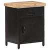 Stella Homewares Bedside Cabinet 40x30x52 cm Rough Mango Wood