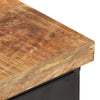 Stella Homewares Bedside Cabinet 40x30x52 cm Rough Mango Wood
