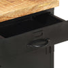 Stella Homewares Bedside Cabinet 40x30x52 cm Rough Mango Wood