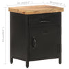 Stella Homewares Bedside Cabinet 40x30x52 cm Rough Mango Wood