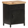 Stella Homewares Bedside Cabinet 40x30x52 cm Rough Mango Wood