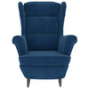 Stella Homewares Armchair Blue Velvet