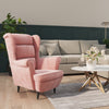 Stella Homewares Armchair Pink Velvet